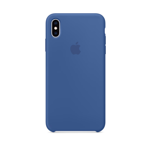 iPhone XS Max Silicone Case — Delft Blue
