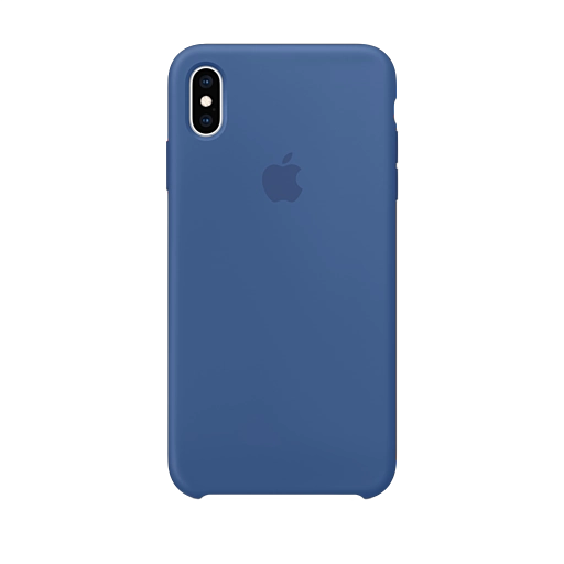 iPhone XS Max Silicone Case — Delft Blue