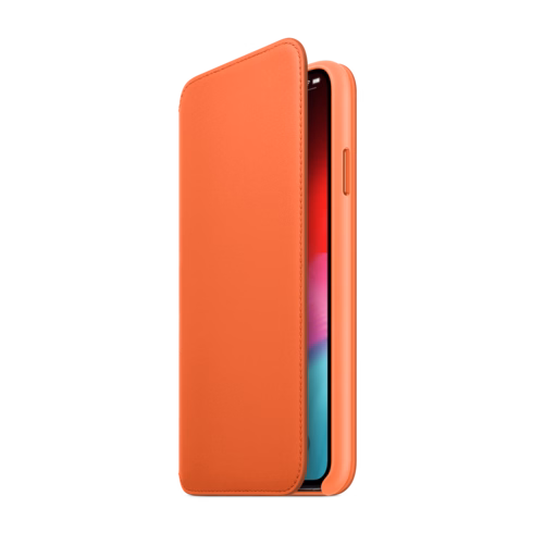 iPhone XS Max Leather Folio — Sunset