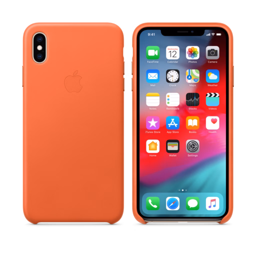 iPhone XS Max Leather Case — Sunset