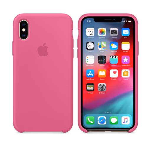 iPhone XS Silicone Case — Dragon Fruit