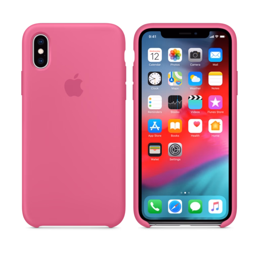 iPhone XS Silicone Case — Dragon Fruit