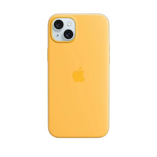 iPhone 15 Plus Silicone Case — Sunshine