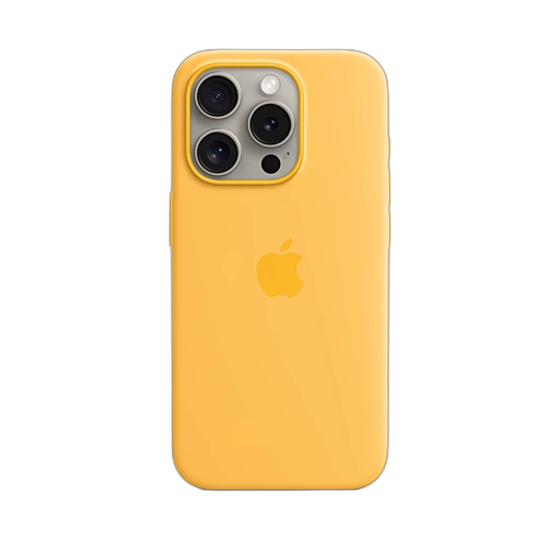 iPhone 15 Pro Silicone Case — Sunshine