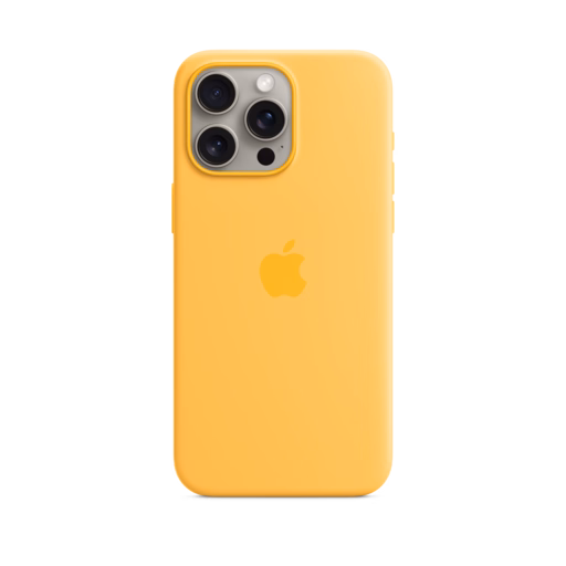 iPhone 15 Pro Max Silicone Case — Sunshine