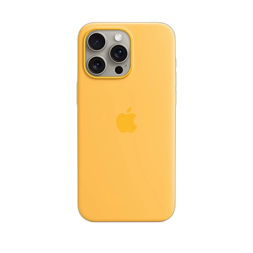 iPhone 15 Pro Max Silicone Case — Sunshine