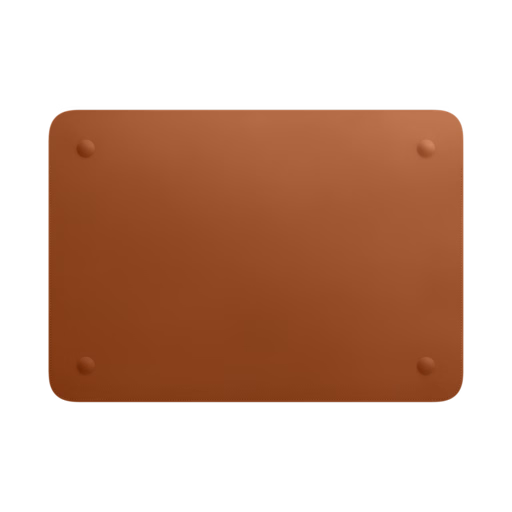Leather Sleeve for 16″ MacBook Pro — Saddle Brown