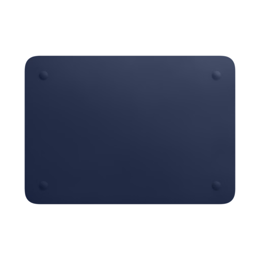 Leather Sleeve for 16″ MacBook Pro — Midnight Blue