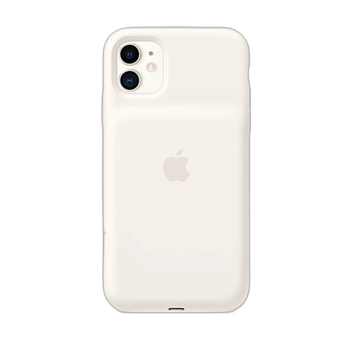 iPhone 11 Smart Battery Case — White iPhone 11 Smart Battery Case — White