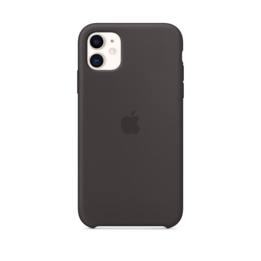 iPhone 11 Silicone Case — Black