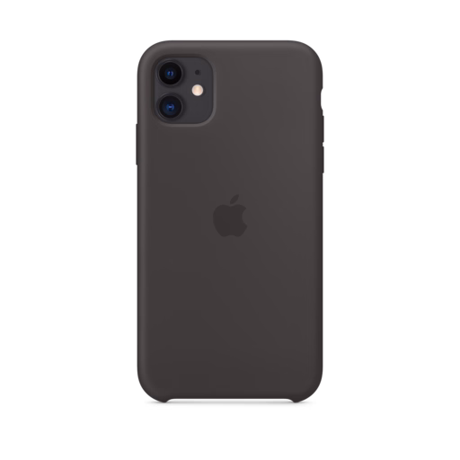 iPhone 11 Silicone Case — Black