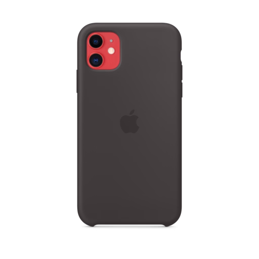 iPhone 11 Silicone Case — Black