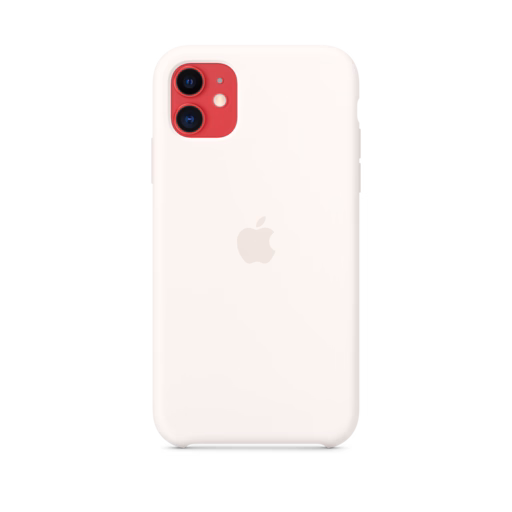 iPhone 11 Silicone Case — White