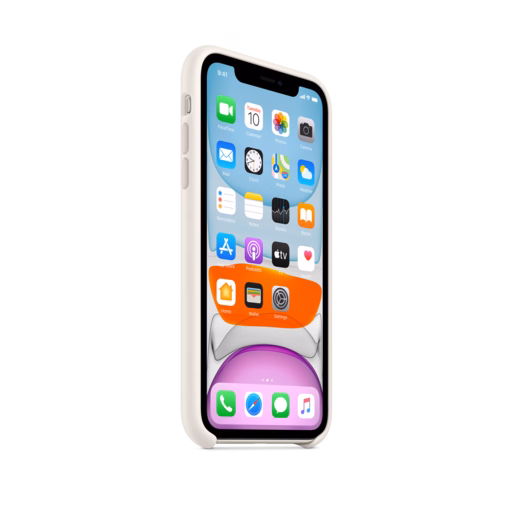iPhone 11 Silicone Case — White