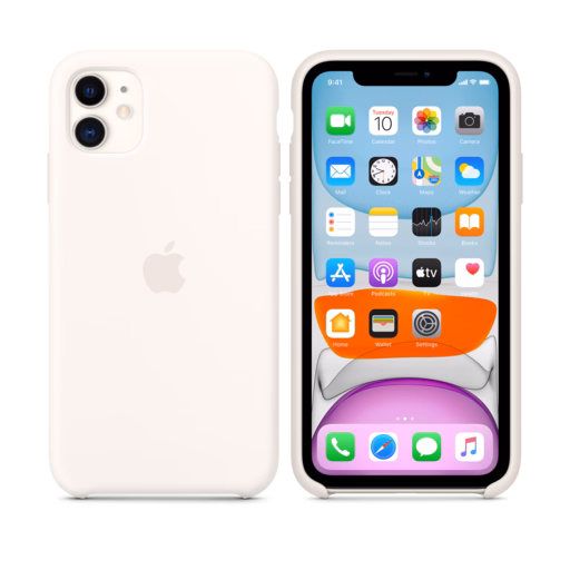 iPhone 11 Silicone Case — White