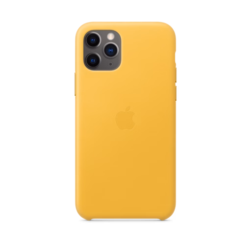 iPhone 11 Pro Leather Case — Meyer Lemon iPhone 11 Pro Leather Case — Meyer Lemon
