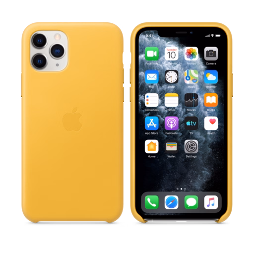 iPhone 11 Pro Leather Case — Meyer Lemon