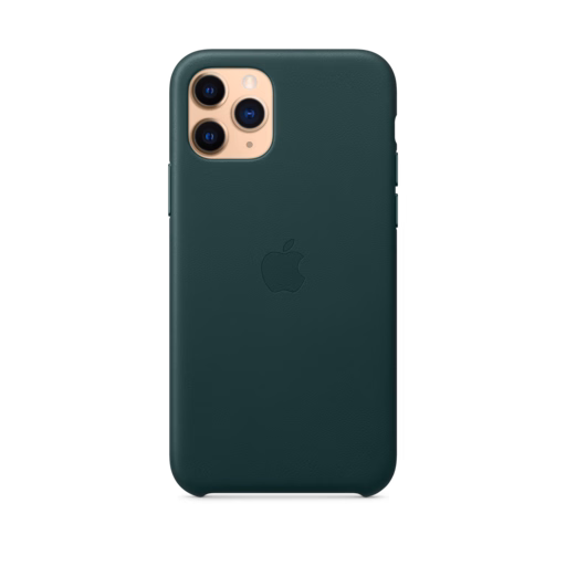 iPhone 11 Pro Leather Case — Forest Green