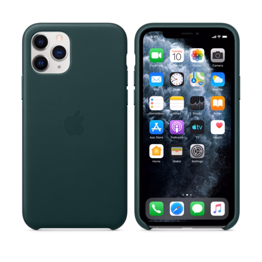 iPhone 11 Pro Leather Case — Forest Green