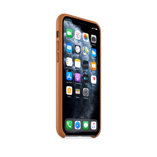 iPhone 11 Pro Leather Case — Saddle Brown