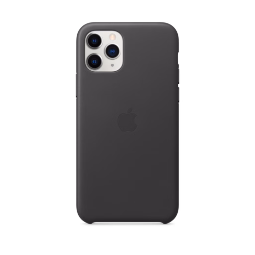 iPhone 11 Pro Leather Case — Black