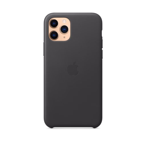 iPhone 11 Pro Leather Case — Black
