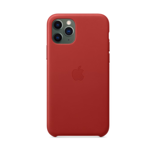 iPhone 11 Pro Leather Case — (PRODUCT)RED