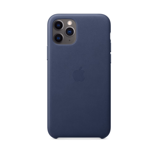 iPhone 11 Pro Leather Case — Midnight Blue iPhone 11 Pro Leather Case — Midnight Blue