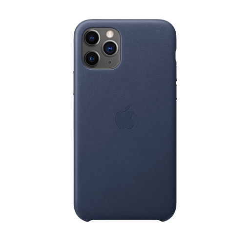iPhone 11 Pro Leather Case — Midnight Blue iPhone 11 Pro Leather Case — Midnight Blue