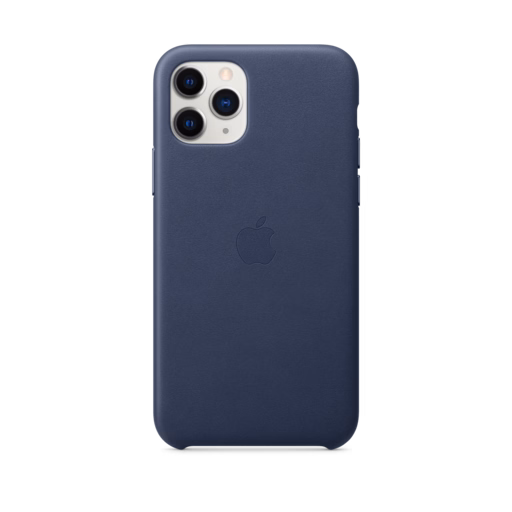 iPhone 11 Pro Leather Case — Midnight Blue