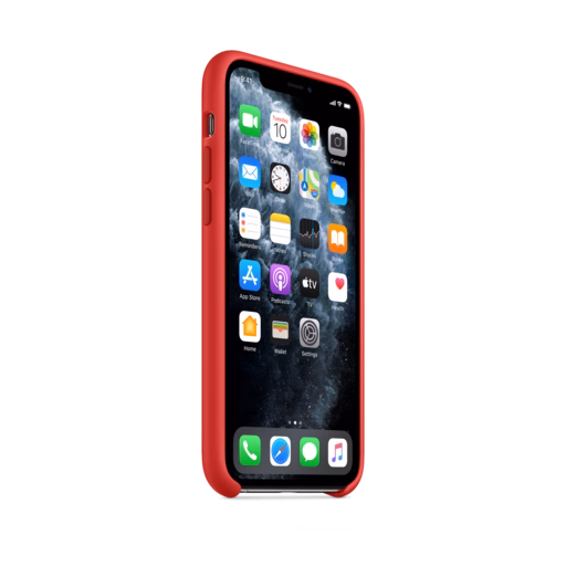 iPhone 11 Pro Silicone Case — (PRODUCT)RED