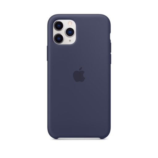 iPhone 11 Pro Silicone Case — Midnight Blue