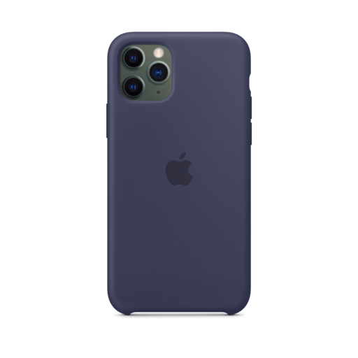iPhone 11 Pro Silicone Case — Midnight Blue