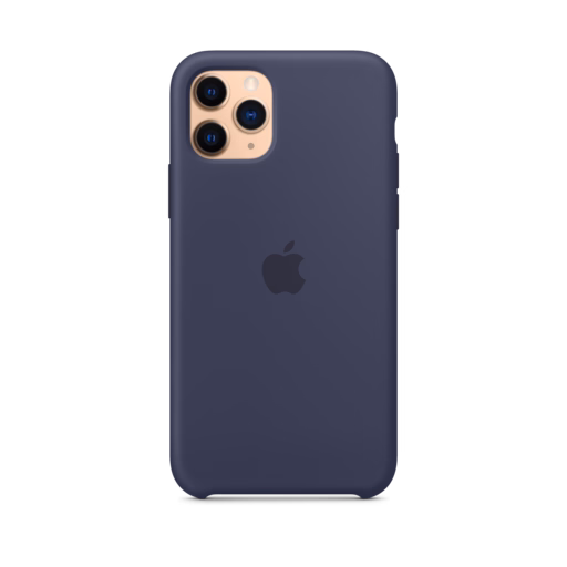 iPhone 11 Pro Silicone Case — Midnight Blue