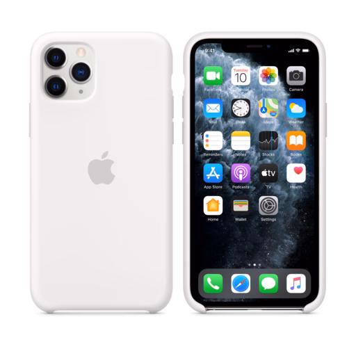 iPhone 11 Pro Silicone Case — White