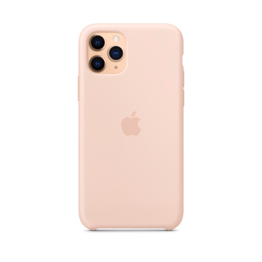 iPhone 11 Pro Silicone Case — Pink Sand