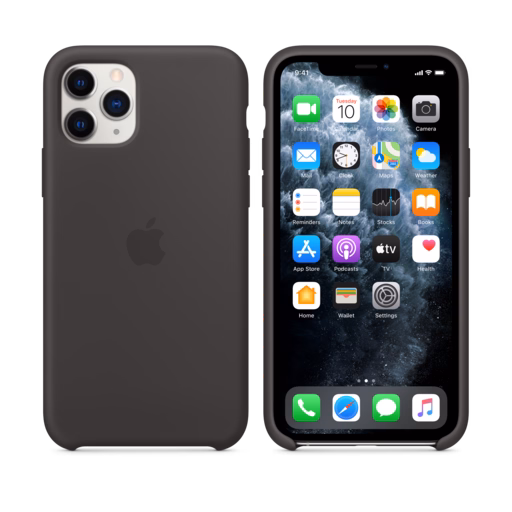 iPhone 11 Pro Silicone Case — Black