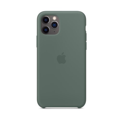 iPhone 11 Pro Silicone Case — Pine Green iPhone 11 Pro Silicone Case — Pine Green