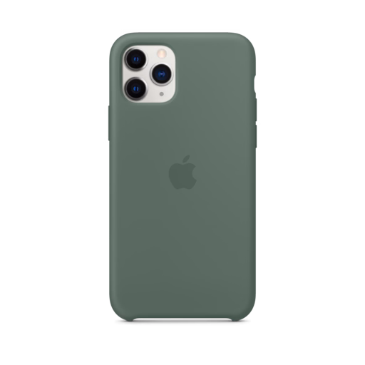 iPhone 11 Pro Silicone Case — Pine Green