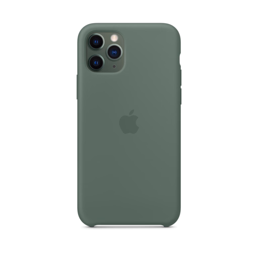 iPhone 11 Pro Silicone Case — Pine Green