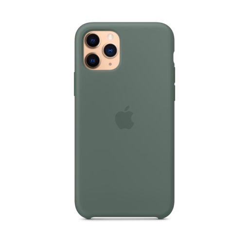 iPhone 11 Pro Silicone Case — Pine Green
