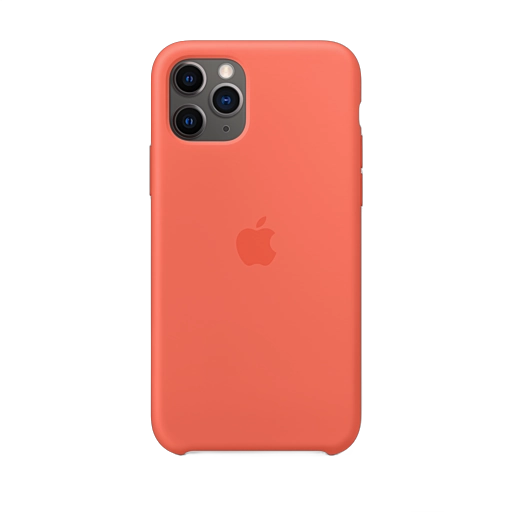 iPhone 11 Pro Silicone Case — Clementine (Orange) iPhone 11 Pro Silicone Case — Clementine (Orange)