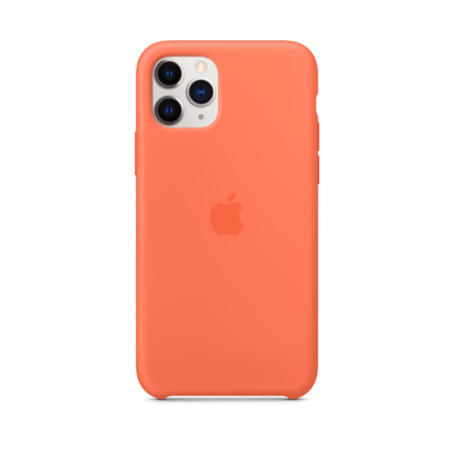 iPhone 11 Pro Silicone Case — Clementine (Orange)
