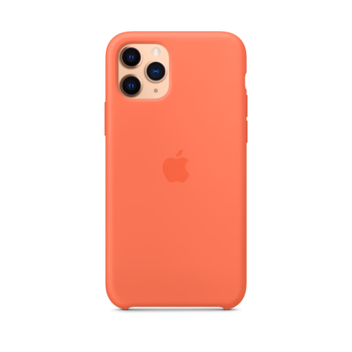 iPhone 11 Pro Silicone Case — Clementine (Orange)