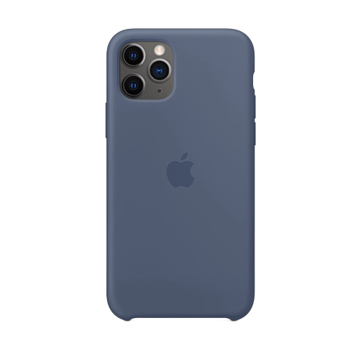 iPhone 11 Pro Silicone Case — Alaskan Blue iPhone 11 Pro Silicone Case — Alaskan Blue