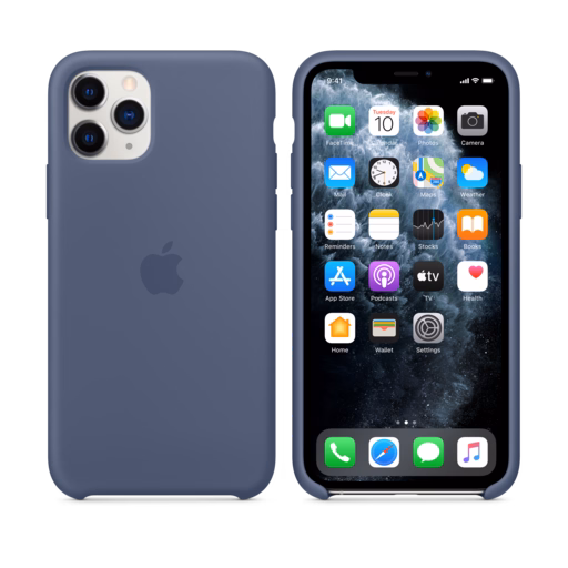 iPhone 11 Pro Silicone Case — Alaskan Blue