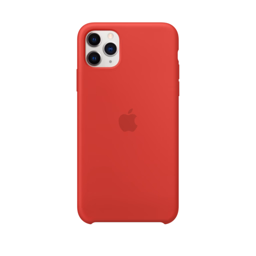iPhone 11 Pro Max Silicone Case — (PRODUCT)RED