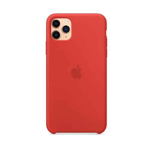 iPhone 11 Pro Max Silicone Case — (PRODUCT)RED