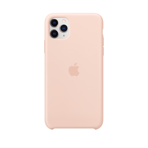 iPhone 11 Pro Max Silicone Case — Pink Sand