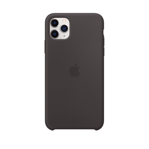 iPhone 11 Pro Max Silicone Case — Black